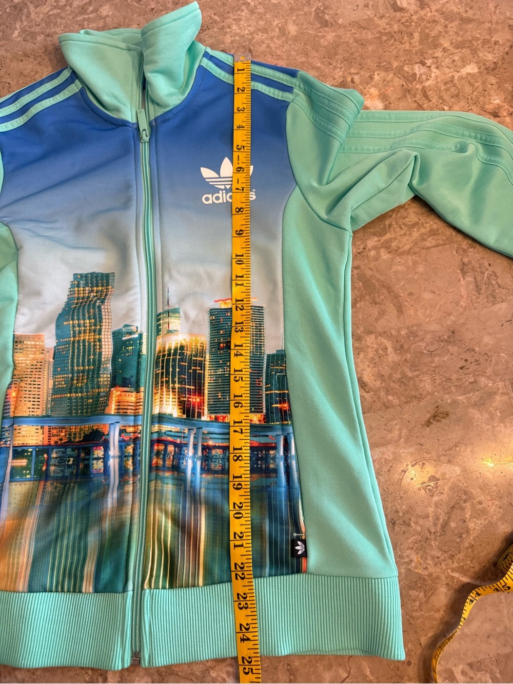 Adidas Originals Miami Print Europa Track Jacket S - Picture 17 of 17